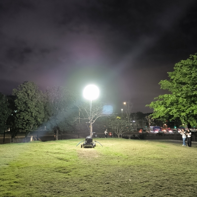 700W Led Ballon Lichter 112000lm Außen-Turm Licht für industrielle Beleuchtung