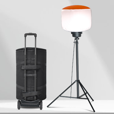 Veranstaltungen Teleskop-Schlepplichtturm 500W LED-Ballon Mobillichtturm für große Veranstaltungen