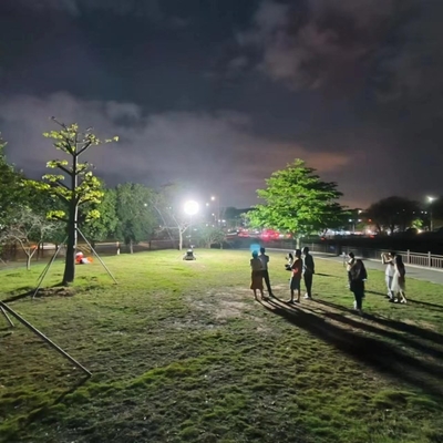 100W UShineray Tragbare Ballonleuchten Mobiler Lichtmast für Außen- und Innenwerbung