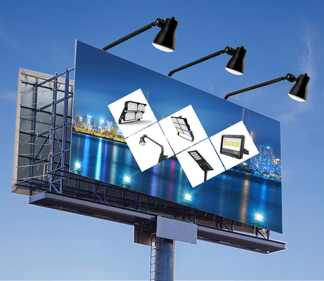 36W 360 vertikal drehbar Außenwerbeplakat mit Led für die Marktausstellung 5-