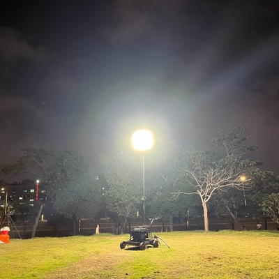 800 Watt Edelstahlstativ Vermietung LED-Lichtturm für Bauleuchten