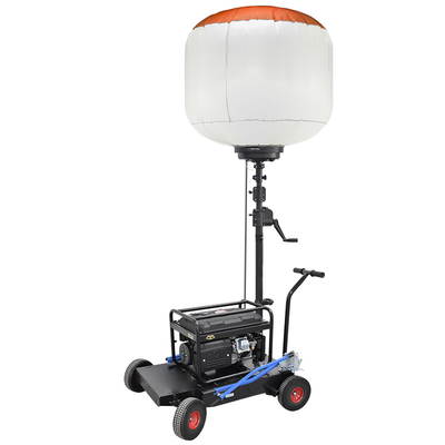 Teleskop-LED-Ballon-Lichtturm 1400 Watt mobile Leuchtturmlampe für Baustellen