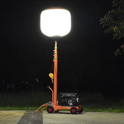 Omni-Beleuchtung LED-Ballons mit 500 W-Generator mit Licht für temporäre Bauarbeiten