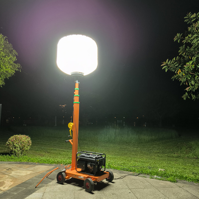 Outdoor-Arbeit Led Party Ballons Licht 3,8m 800Watt Industrie-Tower Licht
