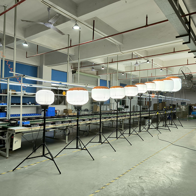 Vielseitiges tragbares Arbeitslicht 700 Watt Ballon LED-Leuchtturm für die Straßenwartung