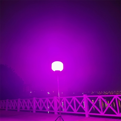 IP65 Wasserdichtes Leuchtturm 60W RGB Led Ballons Für Camping Hochzeitsdekoration