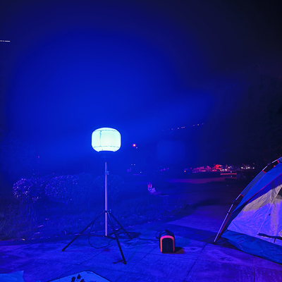 Batteriebetriebener Ballonlichtturm 100W RGB LED Arbeitslampe für Partys