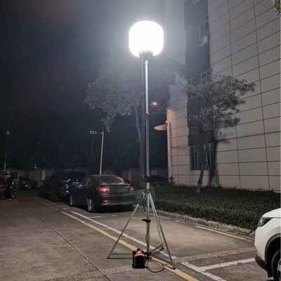 Einfache und schnelle Einrichtung Ballonlicht 320W Leuchtturm Tragbar für Suche und Rettung