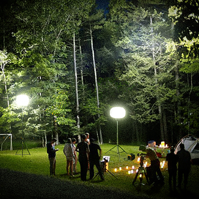 Stativ LED Ballonlicht 200W Mondballon Beleuchtung Turm für Camping im Freien