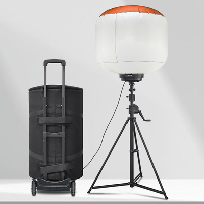 Trolleybusbeleuchtung LED Ballonlichtturm 1400W Mast Lichtturm für Feuerwehr und Rettung