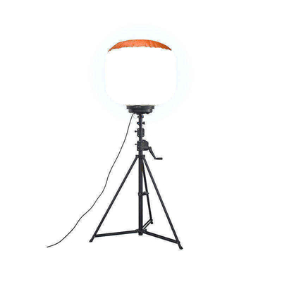 800W Tragbarer LED-Ballon-Lichtmast IP65 128000lm 360° Ausleuchtung