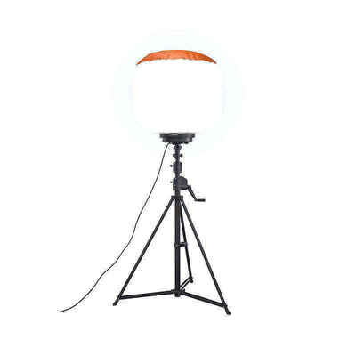 800W Tragbarer LED-Ballon-Lichtmast IP65 128000lm 360° Ausleuchtung